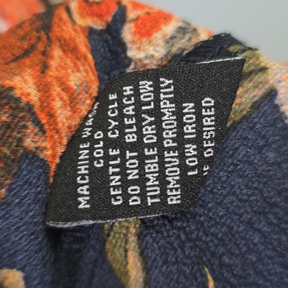 New Look Blue Floral Off-Shoulder Dress with Lace Trim - Picture 5 of 5